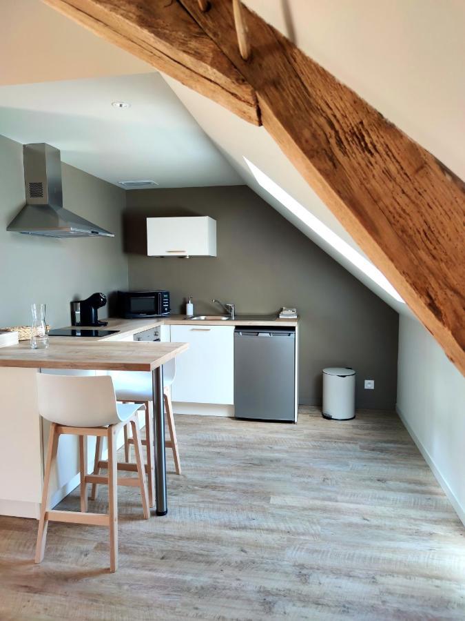 La Douce Halte - Gites Avec Spa Ou Sauna Saint-Ouen-Des-Toits ภายนอก รูปภาพ